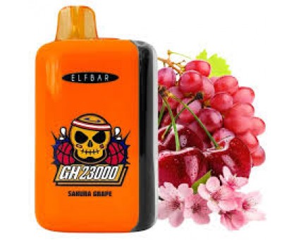 Одноразовий випаровувач ELFBAR Sakura Grape 23000