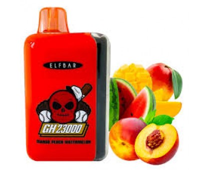 Одноразовий випаровувач ELFBAR Peach Mango Watermelon Ice 23000