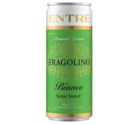Винний напій ENTRE Fragolino Salute Bianco 0,33л.