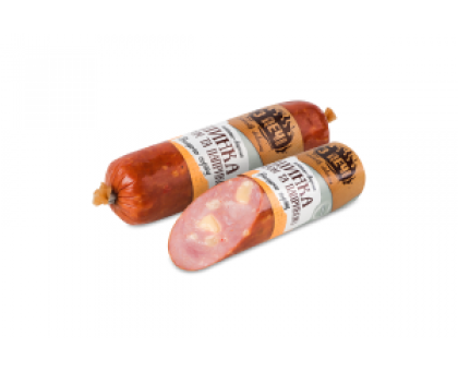 Ковбаса н/к Шинка Сиром та Паприкою в/г`400г. Глобино