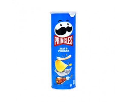Чіпси PRINGLES Salt & Vinegar 165г.