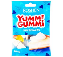 Цукерки Желейнi Yummi-Gummi Cheesecakes 70g. Акція!!!