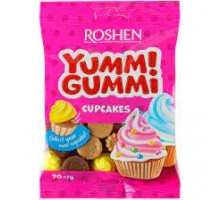 Цукерки Желейнi Yummi-Gummi Cupcakes 70g. Акція!!!