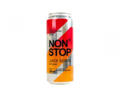 Енергетичний напій NON STOP Juice Series Splash   0,5л. з/б