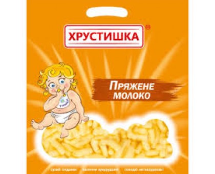 Кукурудзянi палички Пряжене молоко 60г. ХРУСТІШКА