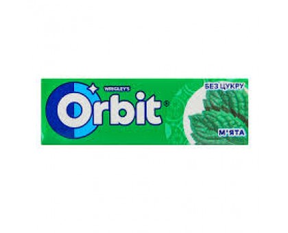 Гумка жувальна ORBIT МЯТА