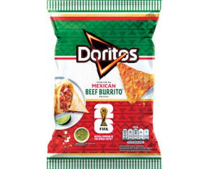Чіпси DORITOS Мексиканський буріто з яловичиною 90г.