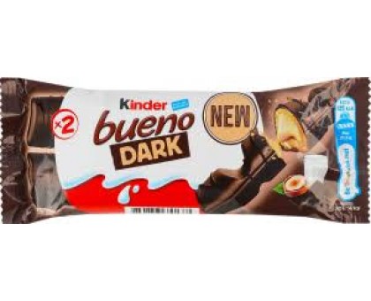 Батончик  KINDER BUENO Dark 39г.