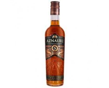 Бренді AZNAURI 5* 40%  0,25л.