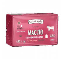 Масло Ситий Двір 82.5% ж.180 г.