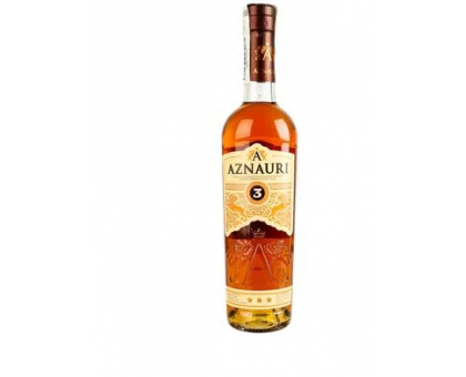Бренді AZNAURI 3* 40%  0,35л.