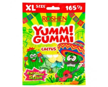 Цукерки Желейнi Yummi Gummi Cactus  XL 165г.