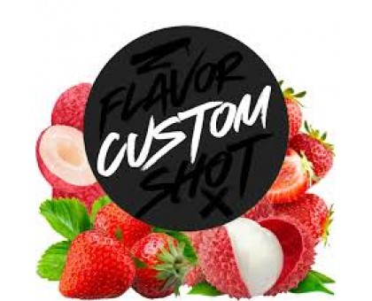 CUSTOM Лічі Полуниця 100 гр.