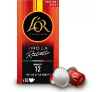 Кава LioR Espresso LIOR(12) Passione Rossa Ristretto Imola в капсулі 52г. IBIZA