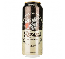 Пиво KOZEL Темне 0,5л. з/б