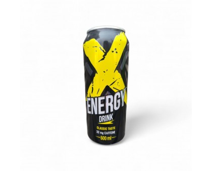 Енергетичний напій ENERGY DRINK Classic Taste 0,5л. з/б