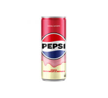 Напій PEPSI Полуниця & Вершки  0,33л. з/б
