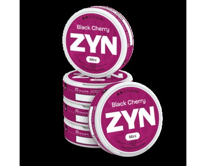 Нікотинові паучі ZYN Black Cherry Mini