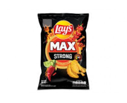 Чіпси LAYS Strong Чилі та лайм 60г.
