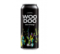 Слабоалкогольні напої WOO DOO Kiwi 0,5л. з/б