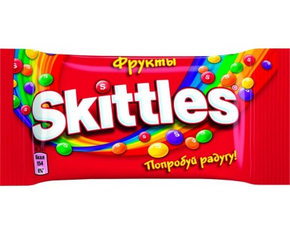 Драже SKITTLES Фрукти 95г.