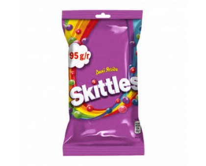 Драже SKITTLES Дикі Ягоди 95г.