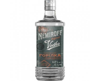 Горілка NEMIROFF Oсоблива 40% 0.37 л.