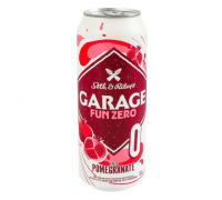 Пиво GARAGE Pomegranate безалкогольне  0,5л. з\б