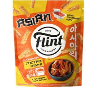 Сухарики FLINT Гостре кімчі з соусом Солодкий чілі 60г.