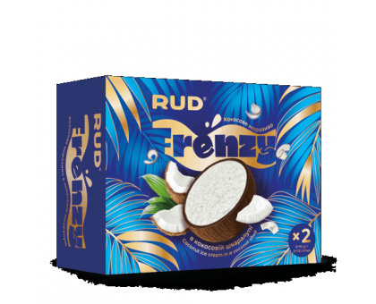Морозиво FRENZY «COCONUT» 160г. РУДЬ
