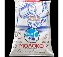 Молоко 2,5% т/п 1л. Master Milk ( Horeca )