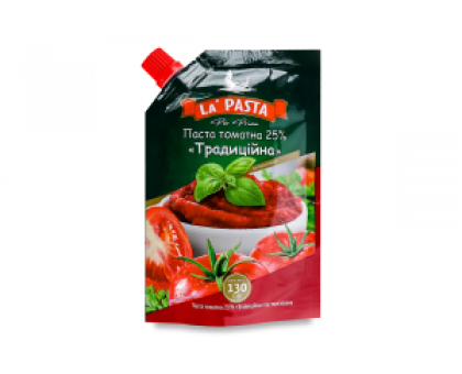 Паста томатна Традиційна 25% 130г. LA` PASTA