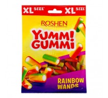 Цукерки Желейнi Yummi Gummi Rainbow Wands  XL 165г.