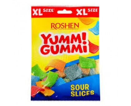 Цукерки Желейнi Yummi Gummi Sour Slices  XL 165г.