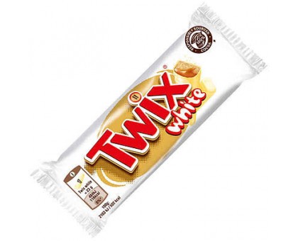Батончик  TWIX Білий шоколад 50г