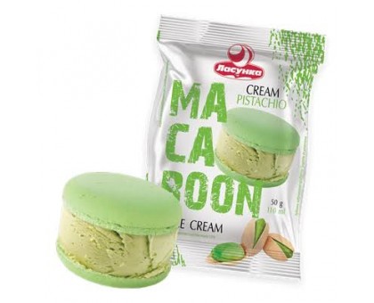 Морозиво MACARON Cream-Pistachio ЛАСУНКА