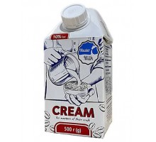 Вершки 10% 500g. Master Milk ( Horeca )