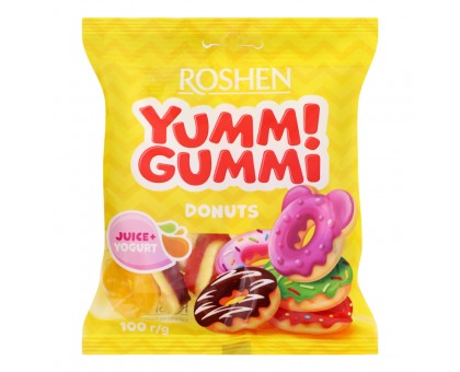 Цукерки Желейнi Yummi-Gummi Donuts 70g. Акція