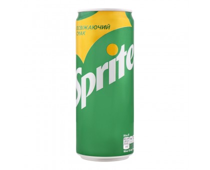 Напій SPRITE 0.33л з/б ZERO