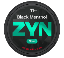 Нікотинові паучі ZYN  Black Menthol 11mg.