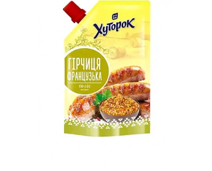 Гірчиця ХУТОРОК Французька 130г.