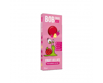 Фруктовий мармелад “Груша-Малина-Буряк” 27г BOB SNAIL