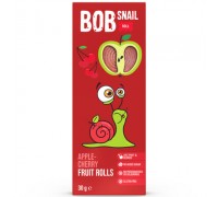 Цукерки дитячі  “Яблучно-Вишневі” 30г BOB SNAIL