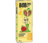 Цукерки дитячі  “Яблучно-Грушеві” 30г BOB SNAIL