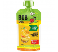 Пюре фруктове “Смузі Банан-Ананас-Манго” 120г BOB SNAIL
