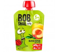 Пюре фруктове “Яблуко-Персик” 90г BOB SNAIL