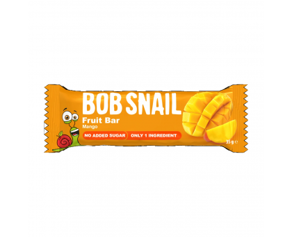 Фруктовий батончик «Манго» 35г BOB SNAIL