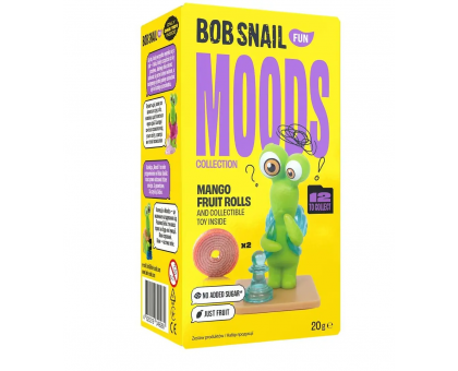 Набір Фруктові цукерки “Манго”  та іграшка 20г BOB SNAIL