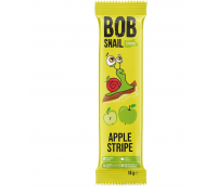 Фруктова цукерка “Яблучний страйп” 14г BOB SNAIL