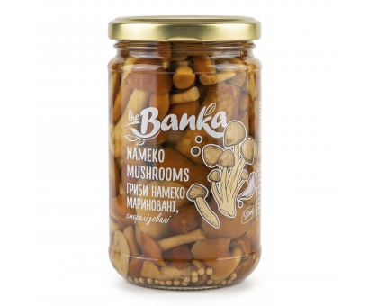 Консерви BANKA Гриби Намеко мариновані 300гр.